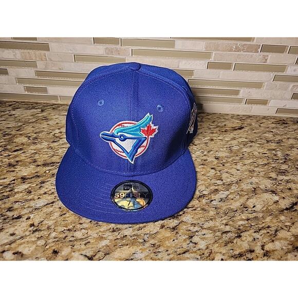 Toronto Blue Jays Hat New Era 59FIFTY Cap Fitted 7 3/8 New Era MLB Baseball - Picture 1 of 11